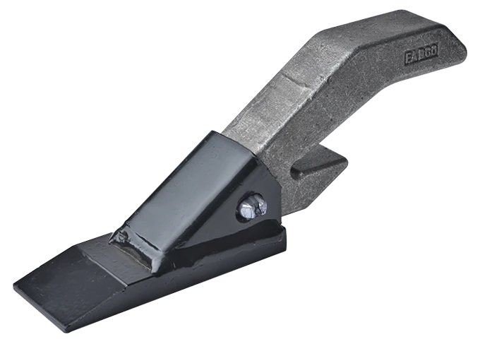 Shank and tooth for heavy-duty tooth bar